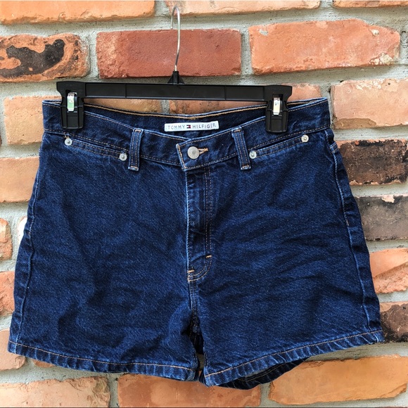 NWT Low Rise Boyfriend Denim Jean Shorts NEW TOMMY HILFIGER Size 2